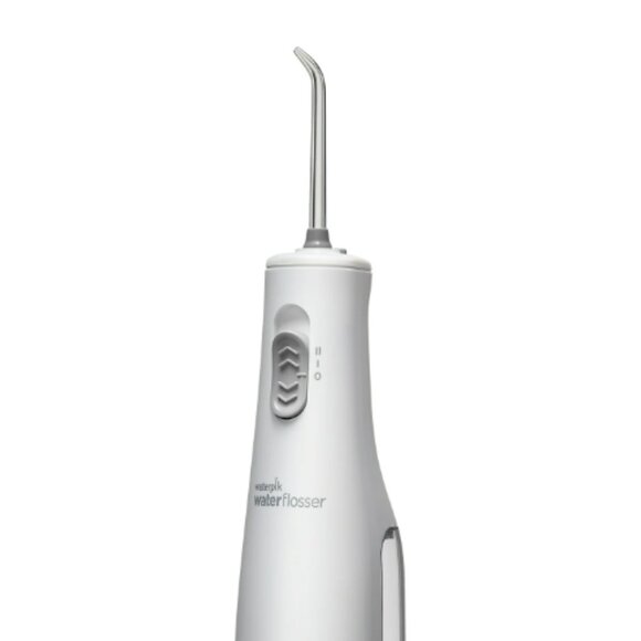 NEW Waterpik Cordless Express Portable Water Flosser Oral Irrigator, WF-02 White - Picture 1 of 11